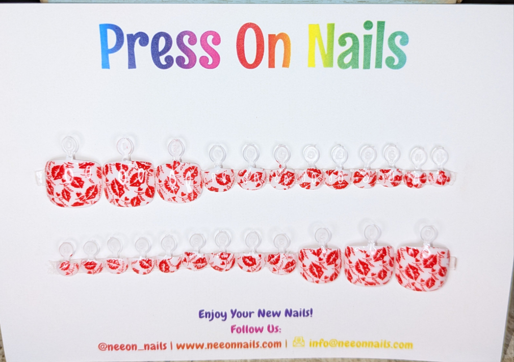 Mi Amor Gel Toe Nails