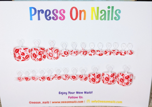 Mi Amor Gel Toe Nails