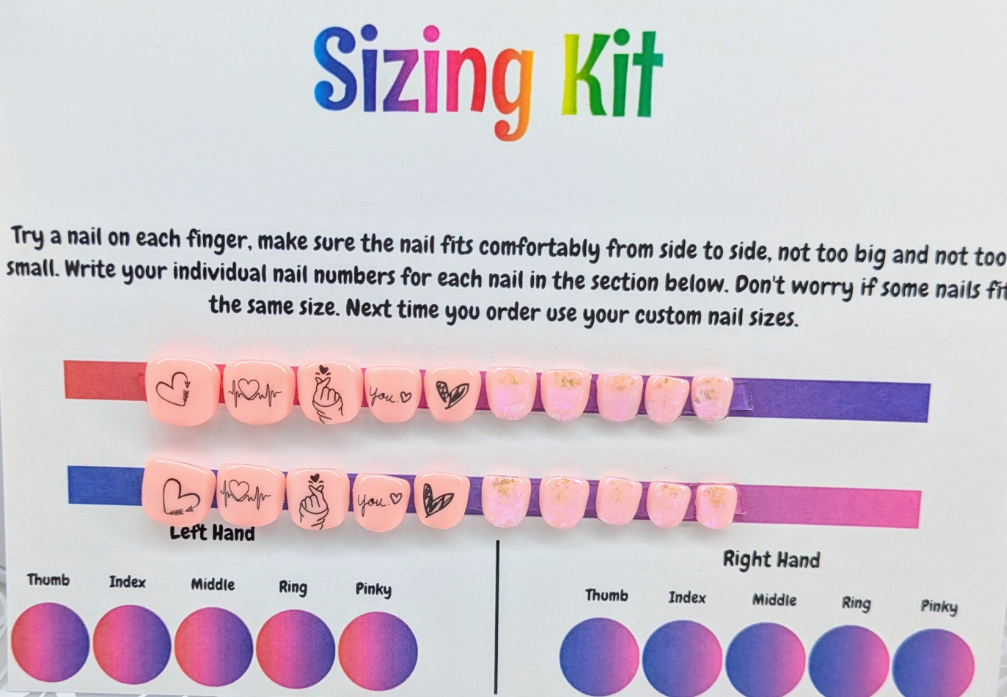 LoveBug Mini Glow Gel Nails