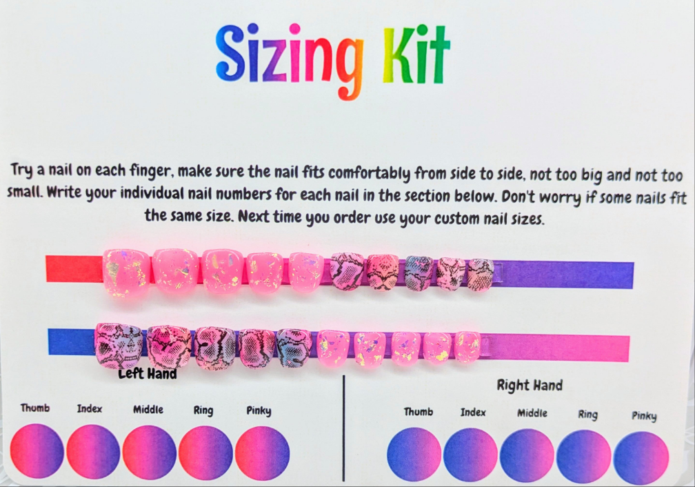 NightLife Mini Glow Gel Nails