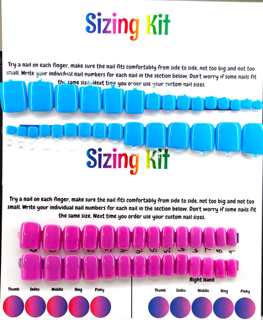 #7 Combo - Mani/Pedi Sizing Kits