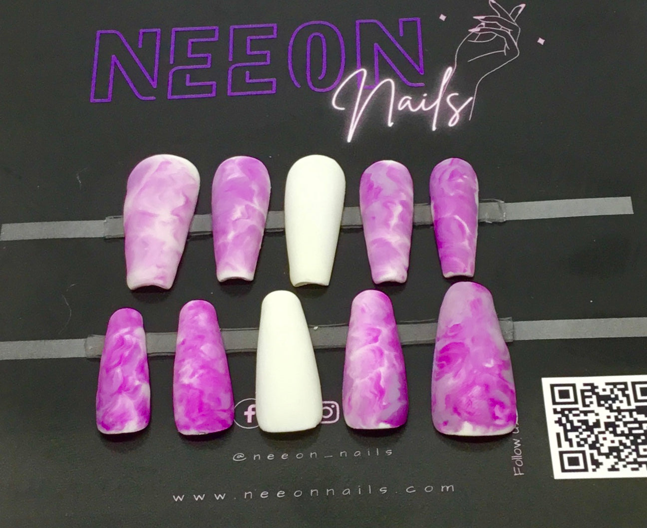 Mysterious Amethyst Color Change Gel Nails