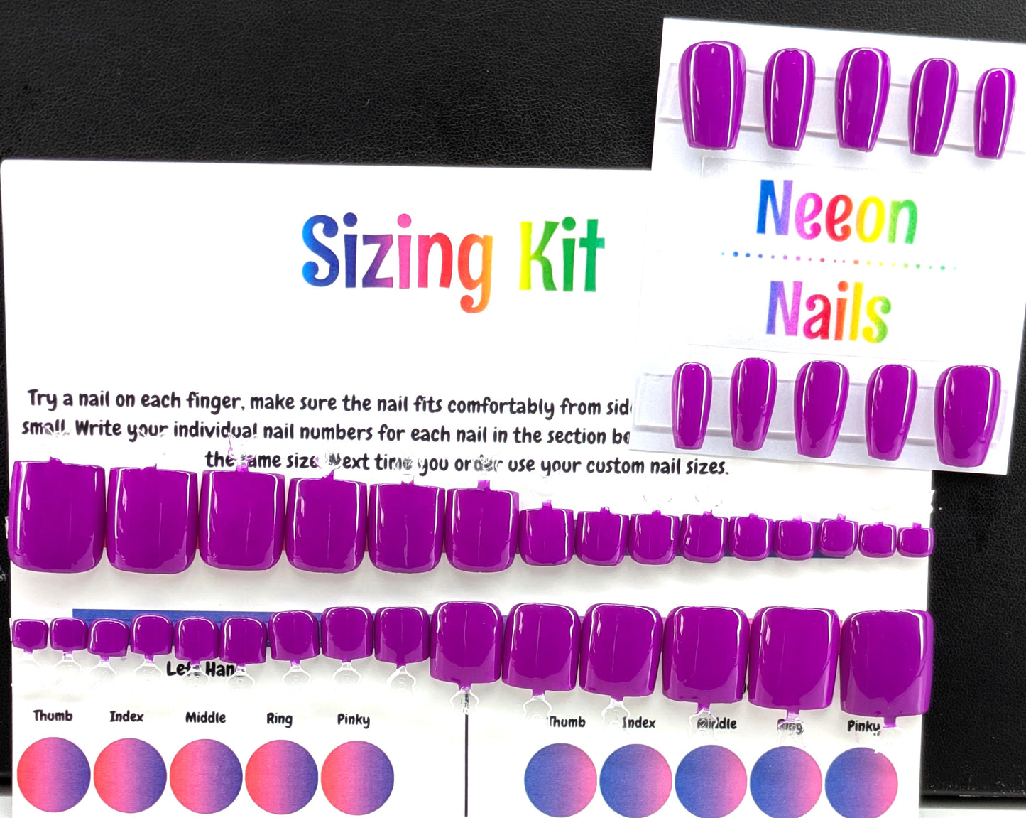 #3 Combo - Quick Mani + Pedi Sizing Kit