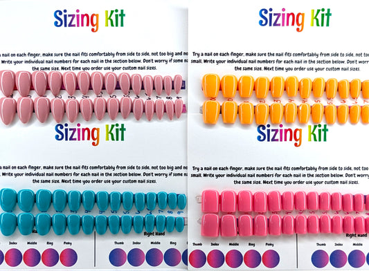 #10 Combo - (4) Mani Sizing Kit Bundle