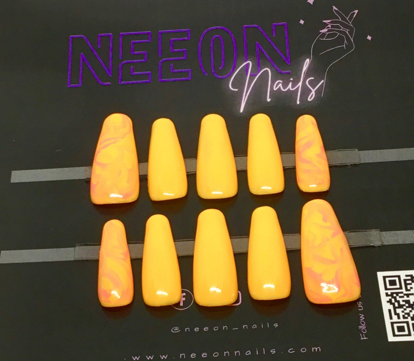 Peachy Keen Color Change Gel Nails