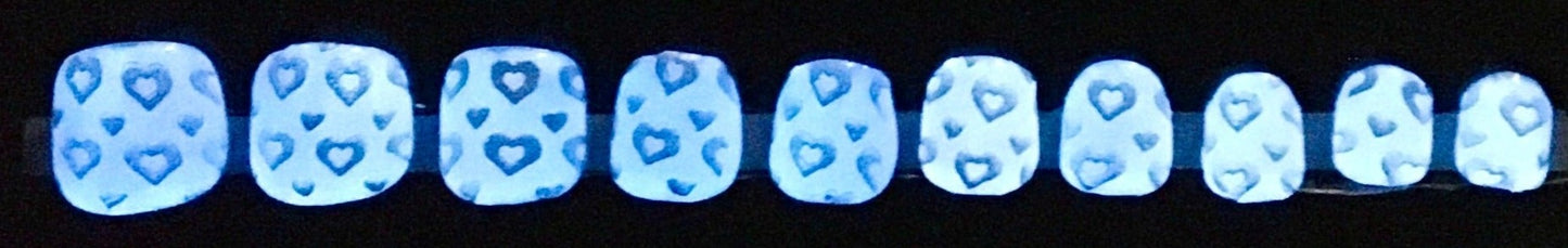 Love Glow Mini Glow Gel Nails