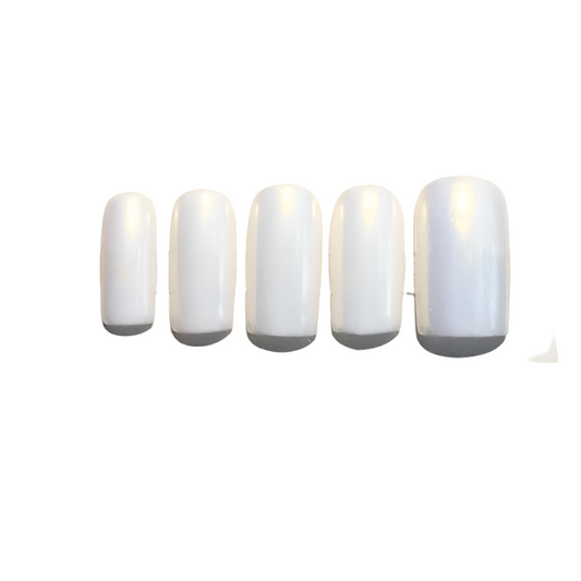 Neeon Iridescent White Gel Nails Sizing Kit